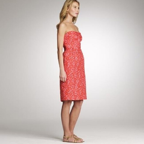 Vintage J Crew Constellation Strapless Dress - Picture 1 of 8